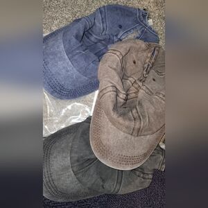 Adjustable Ball Caps Set Of 3